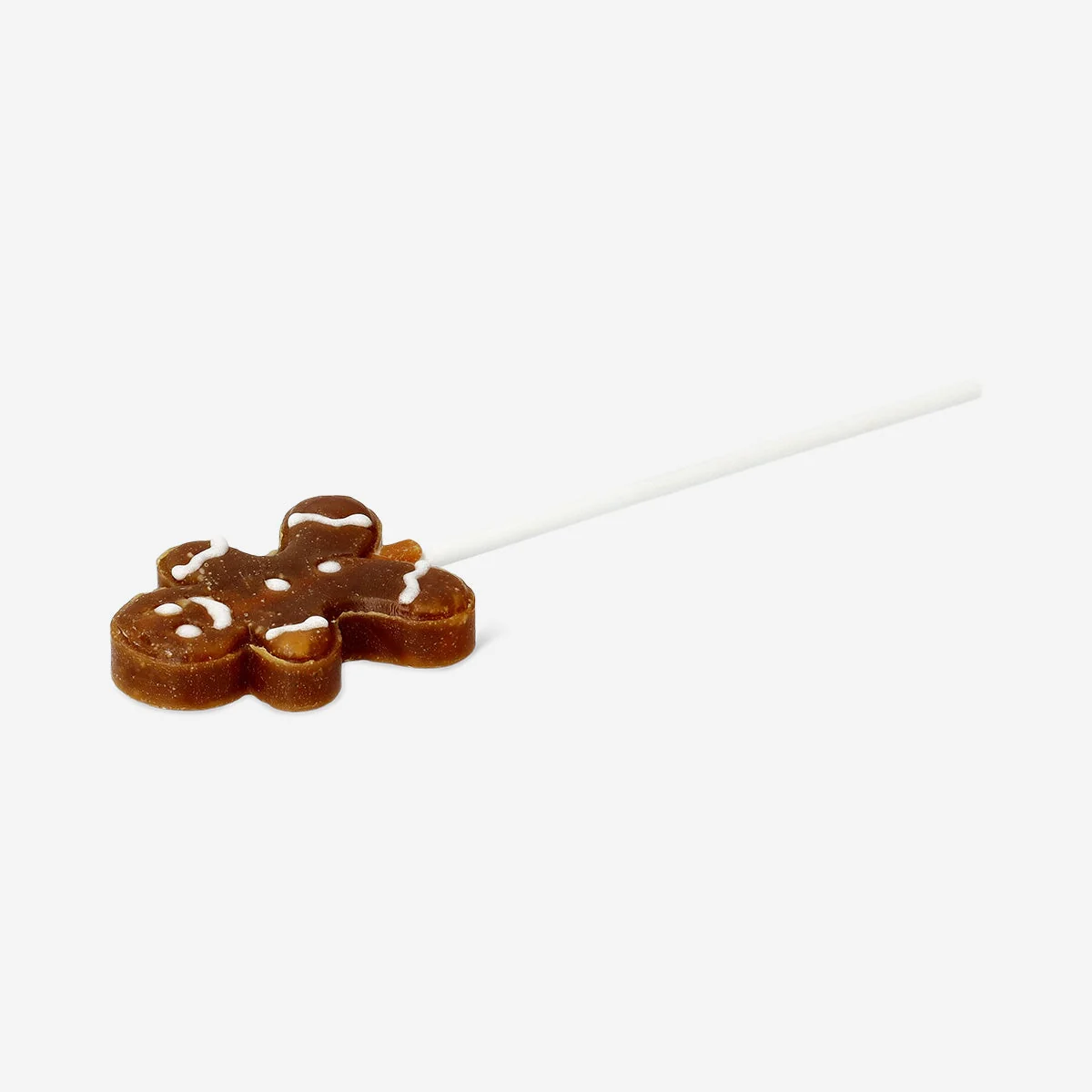 Gingerbread man lollipop on a stick - Cola flavour - Image 3