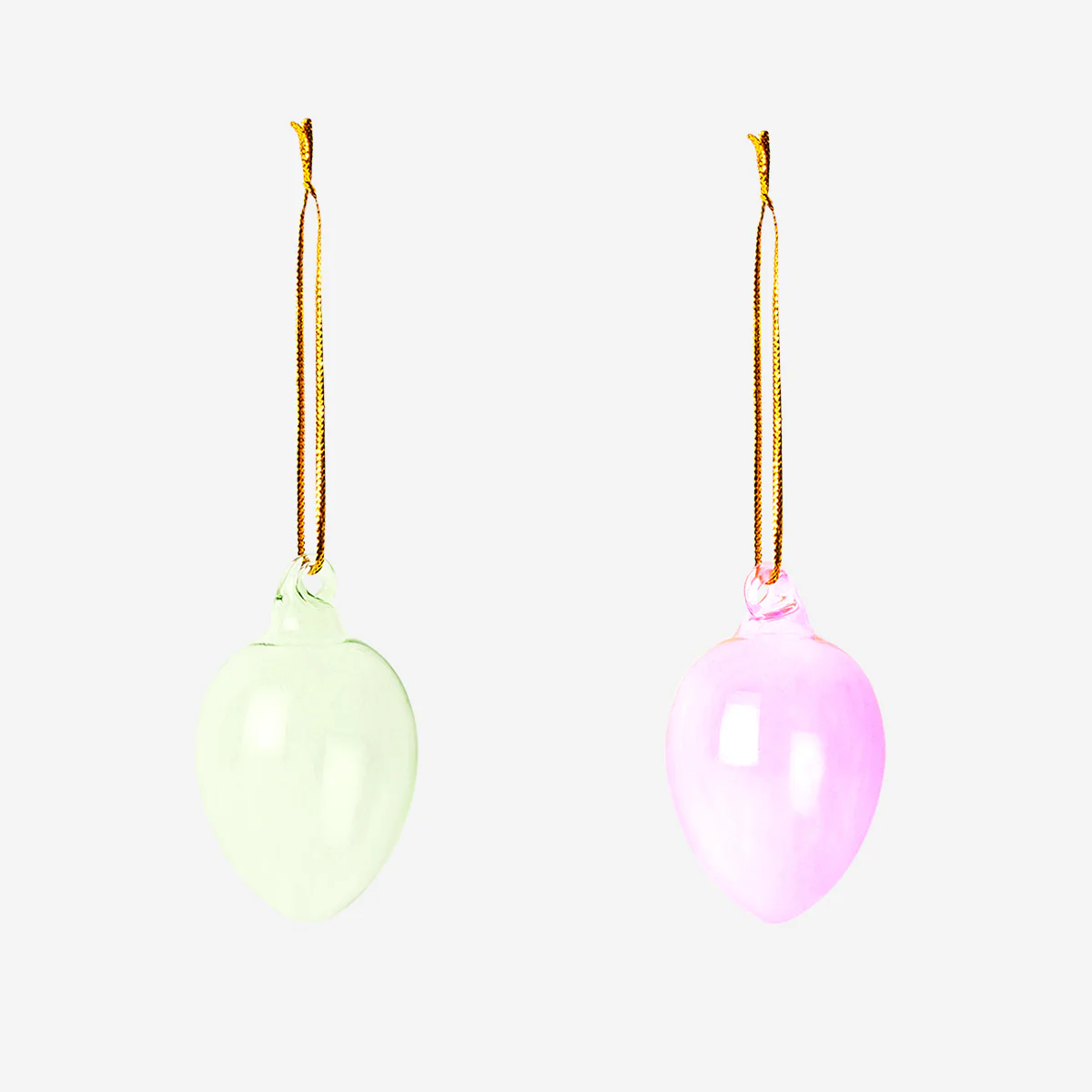 Glass Easter eggs - 4 pcs - Image 2