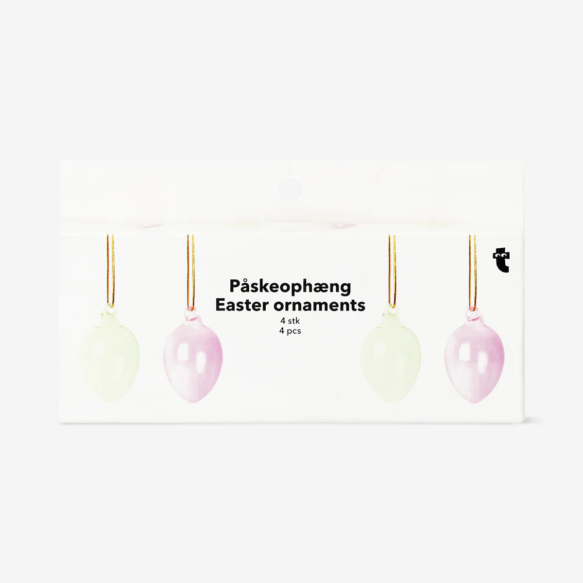 Glass Easter eggs - 4 pcs - Image 3