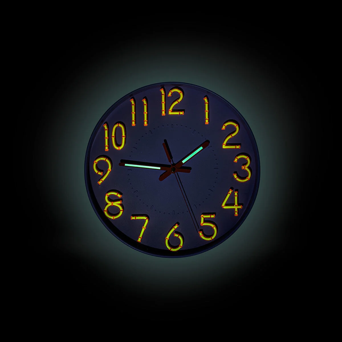 Glow in the dark wall clock - 30 cm - Image 2