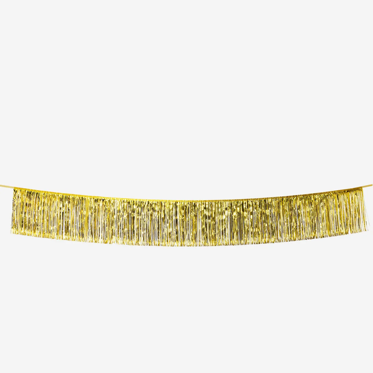 Gold fringe garland - 300 cm - Image 2