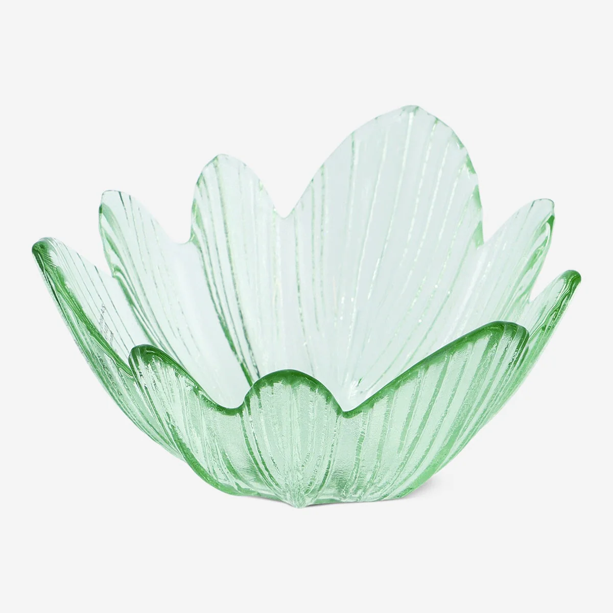 Green flower bowl - 11 cm - Image 2