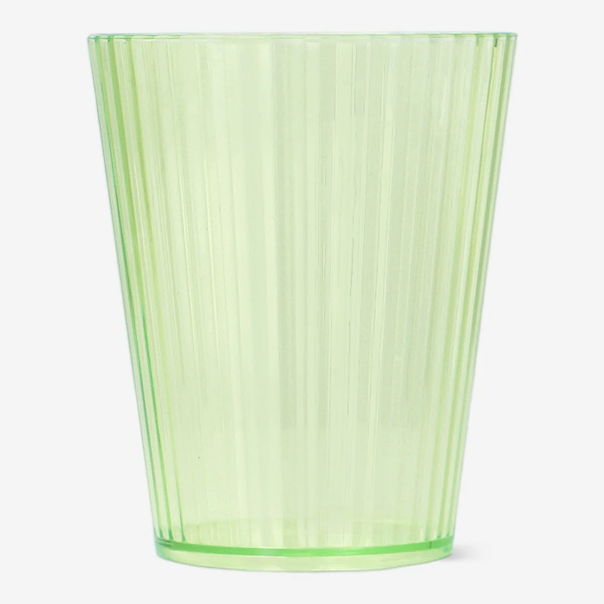 Green plastic drinking glass - 330 ml - Image 2