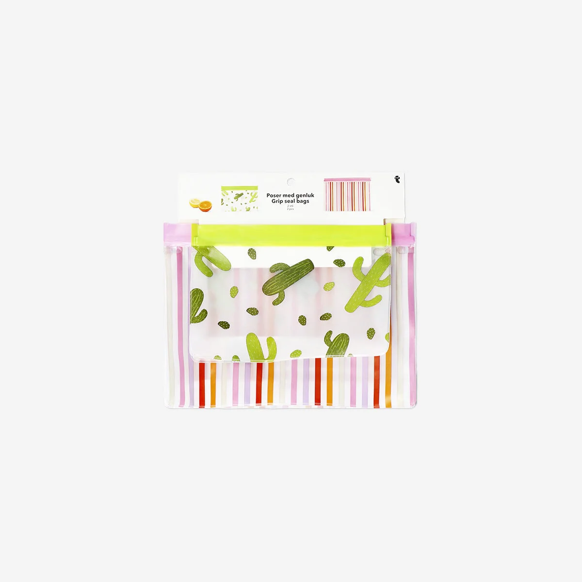 Grip seal bags with fun prints - 2 pcs - Image 3
