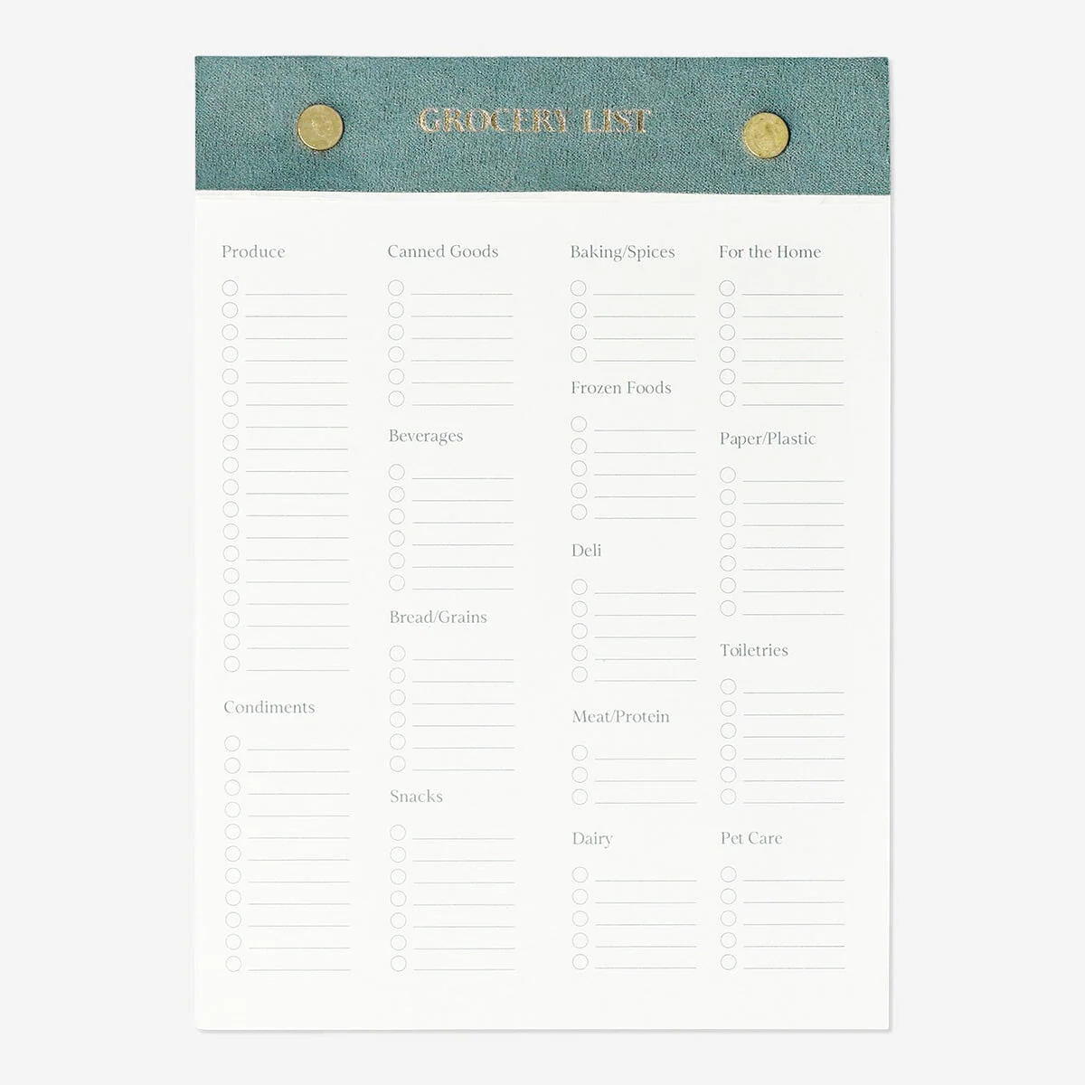 Grocery List Planner
