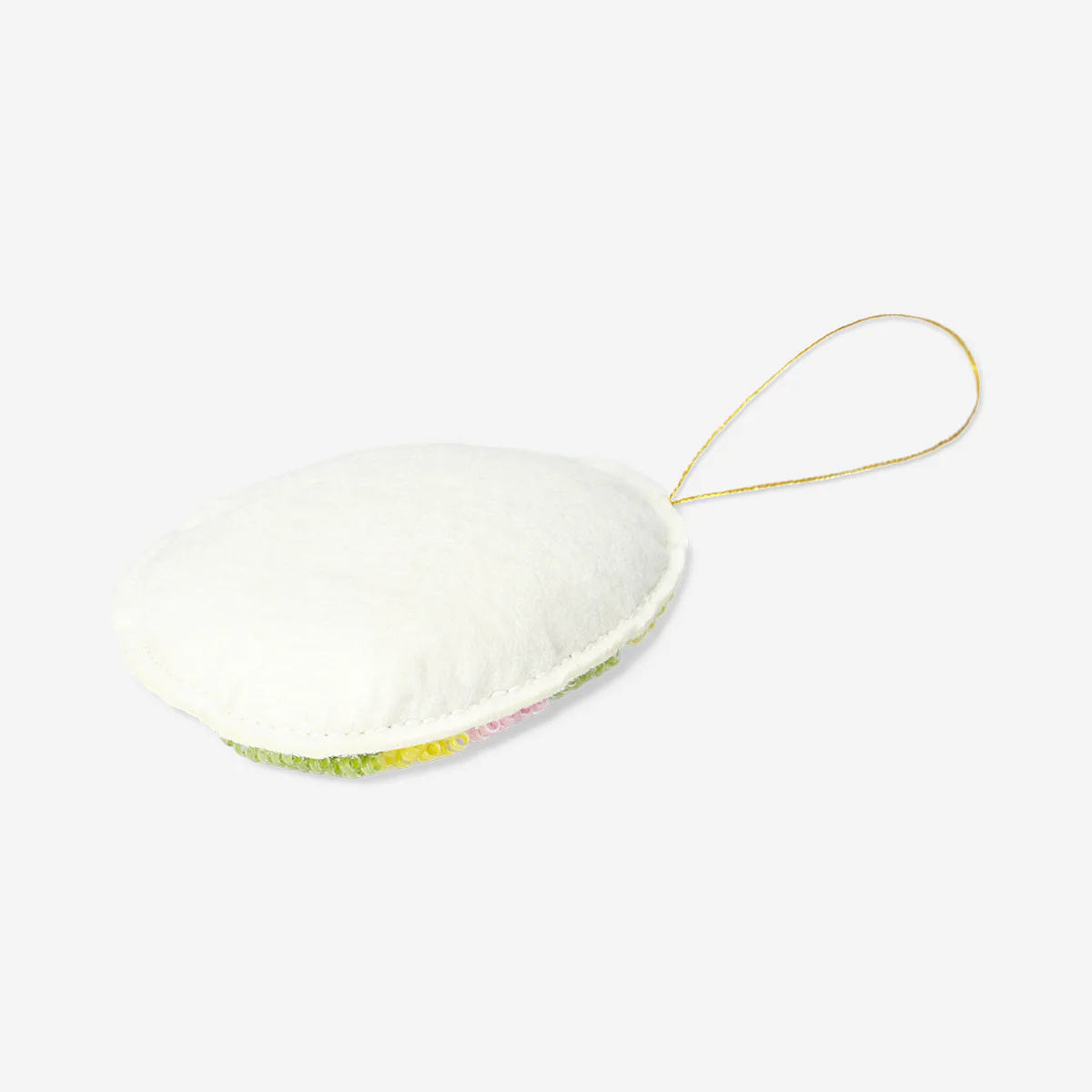 Hanging ornament - Easter egg with beads - Image 3