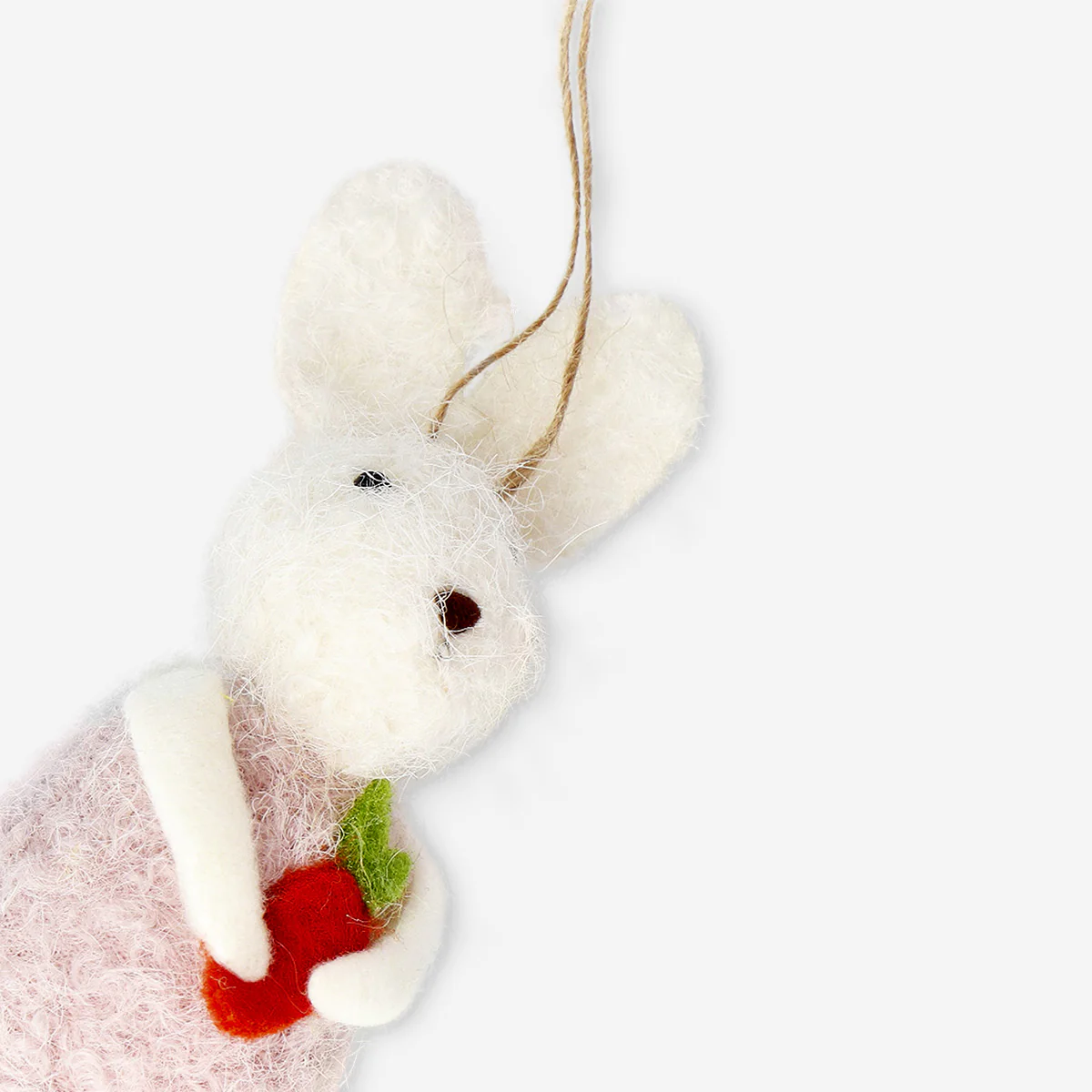 Hanging ornament - White bunny - Image 3