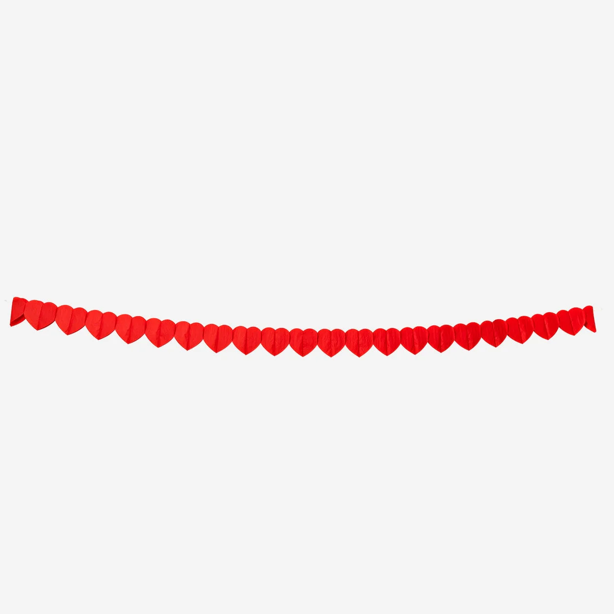Heart paper garland - 300 cm - Image 2