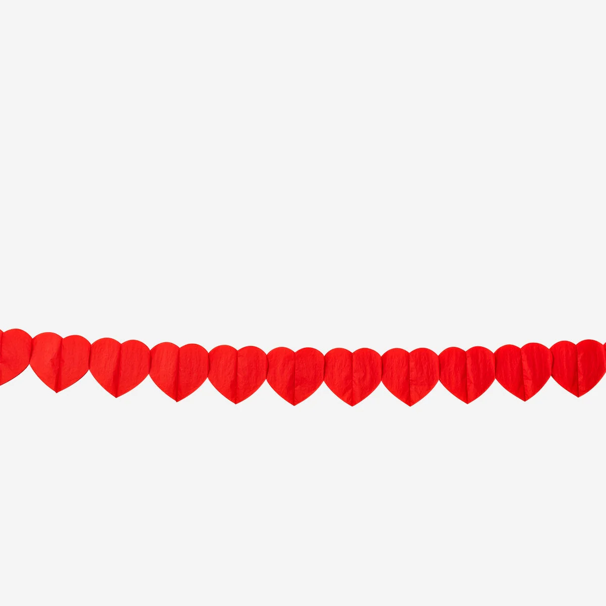 Heart paper garland - 300 cm - Image 3