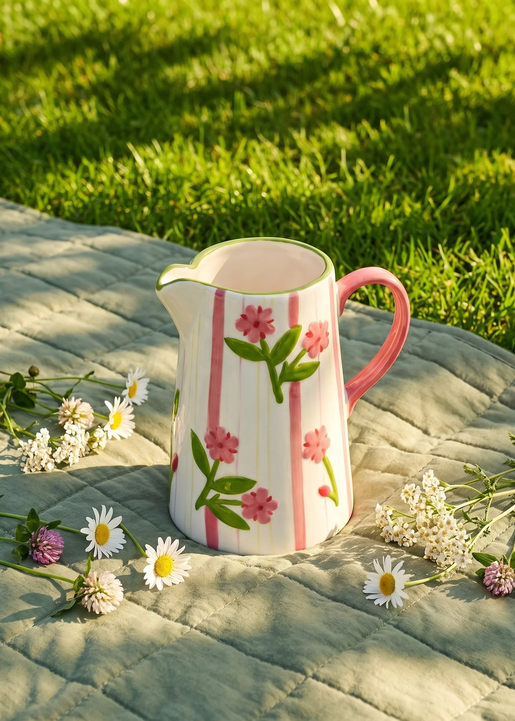 Ceramic with flower designs CL - Image 3