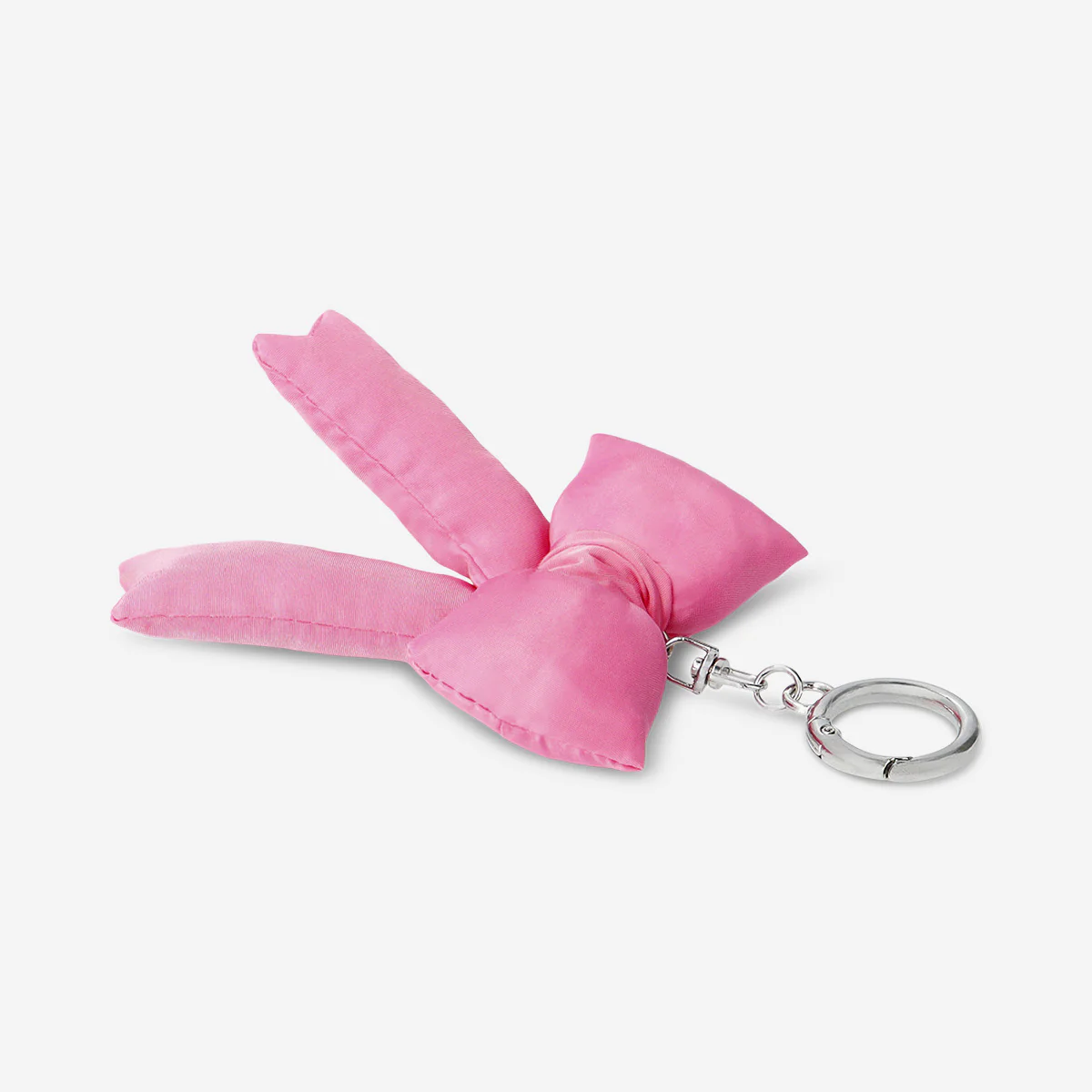 Key ring - Fluffy pink bow - Image 2