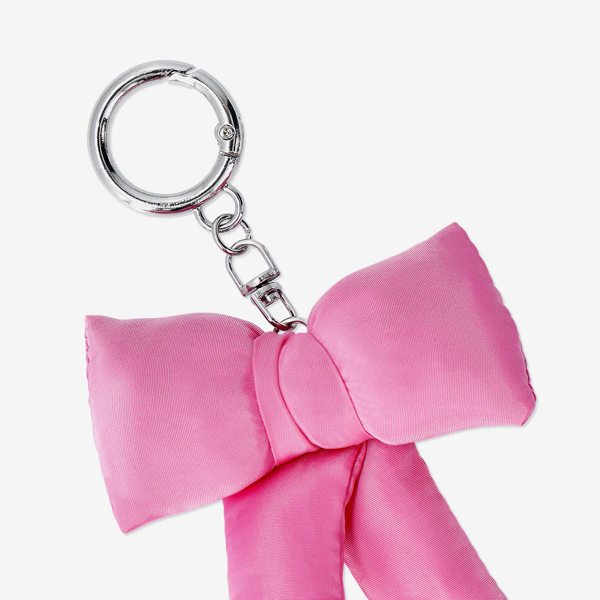 Key ring - Fluffy pink bow - Image 3