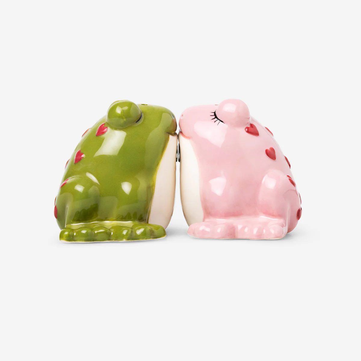 Kissing frogs salt and pepper set - 2 pcs - Image 2