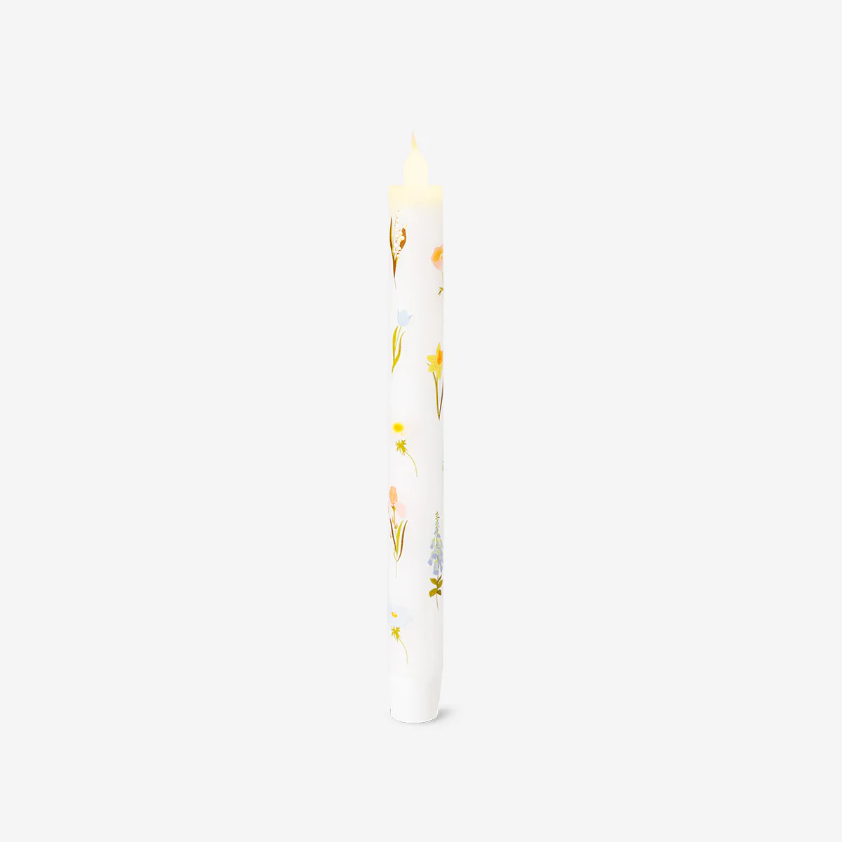 LED dinner candle summer print