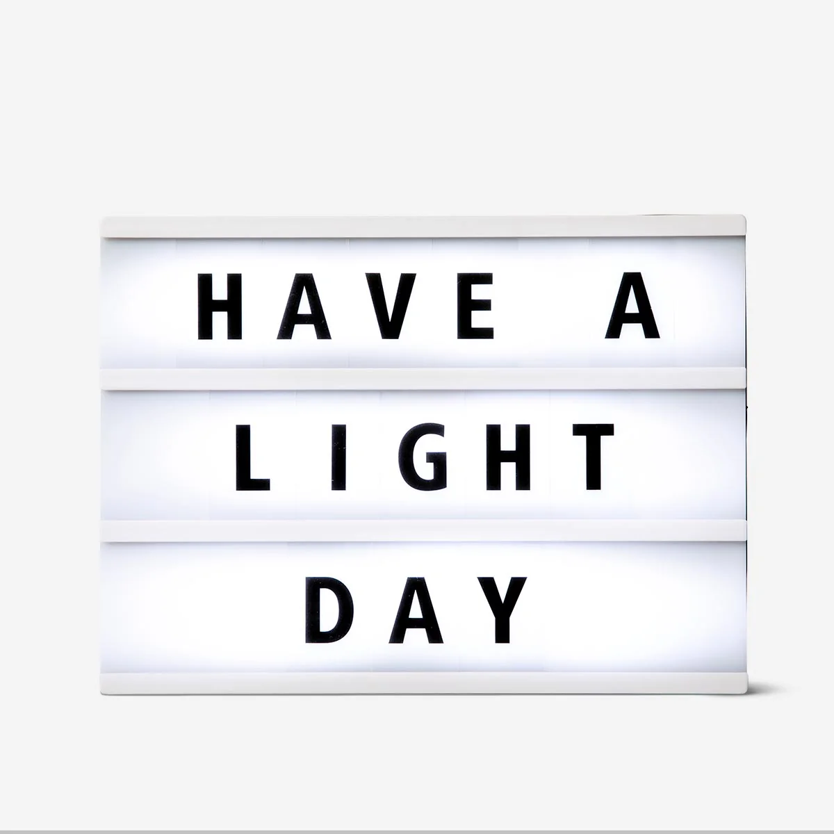 Light box. A4