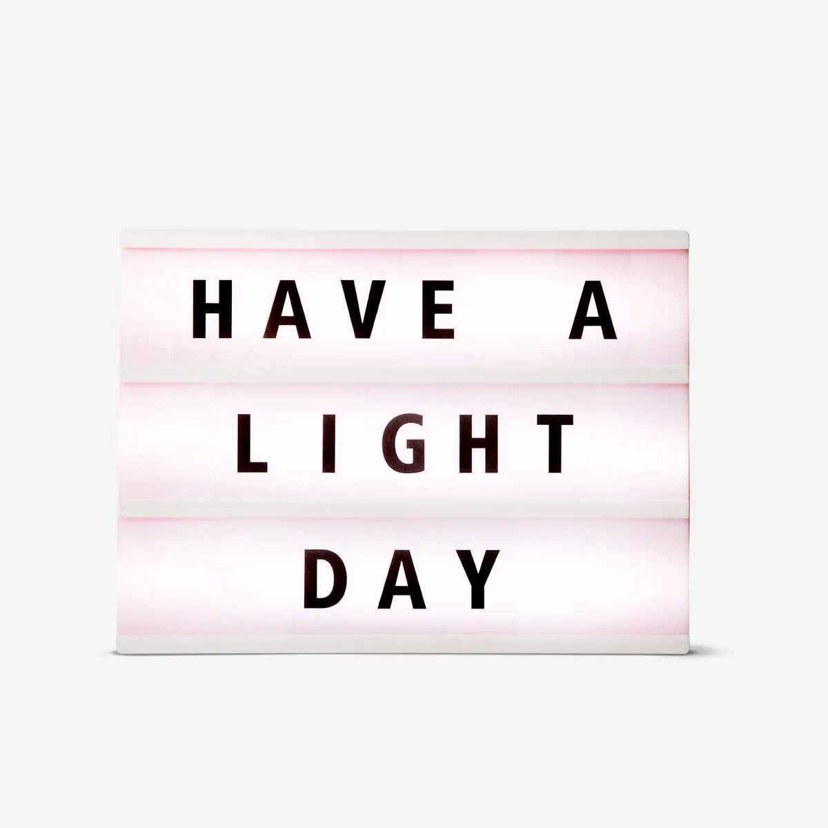 Light box. A4