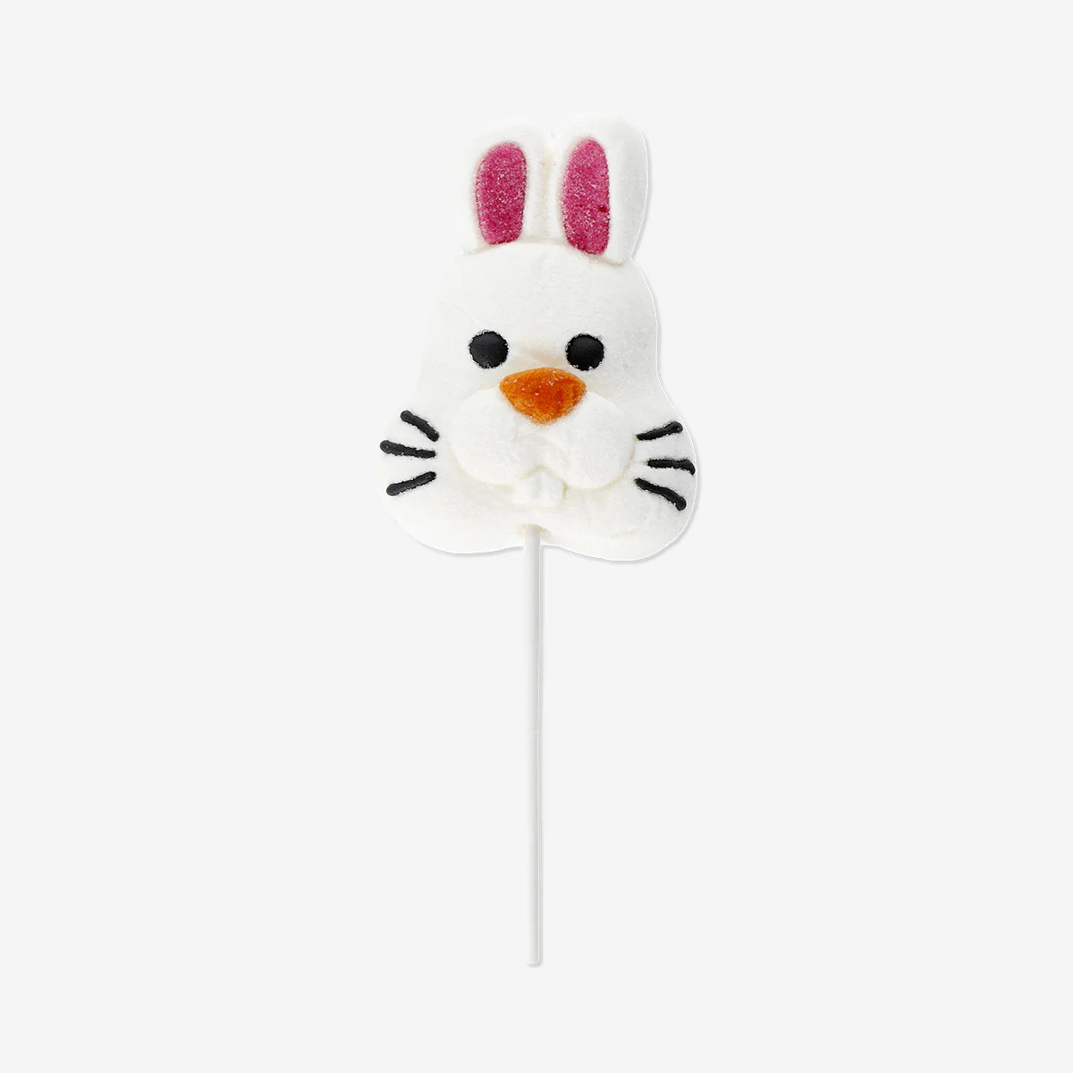 Marshmallow bunny face on a stick - Image 2