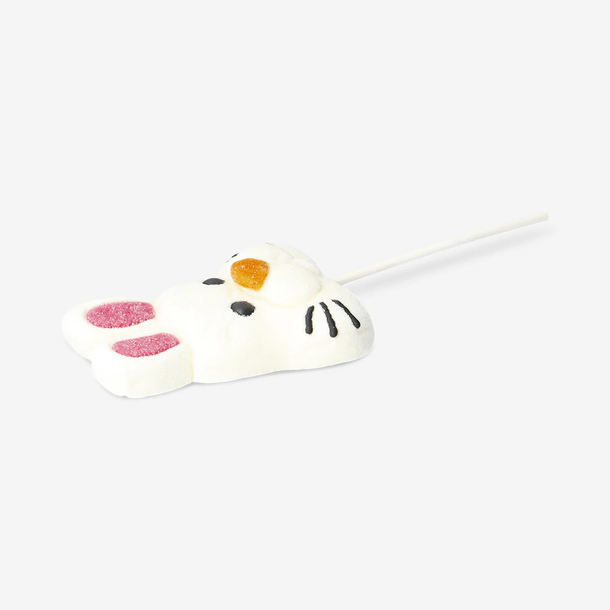 Marshmallow bunny face on a stick - Image 3