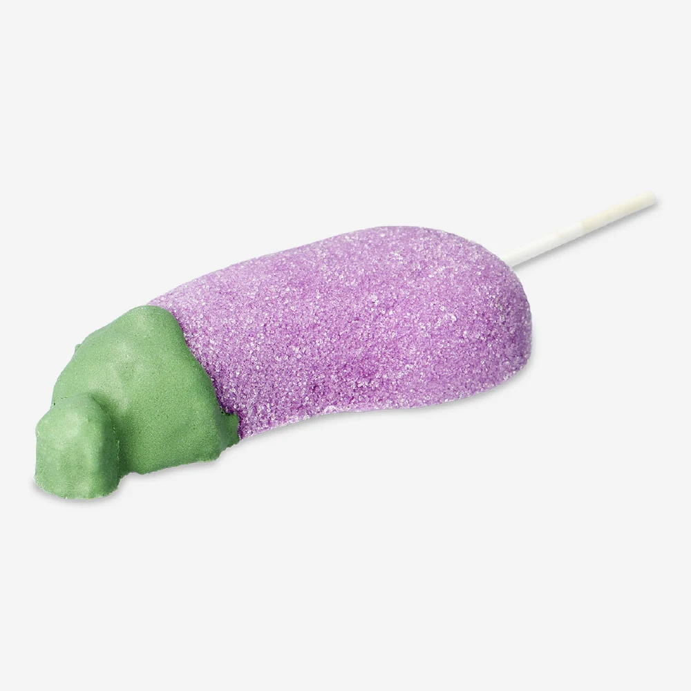 Marshmallow on a stick - Eggplant - Image 3