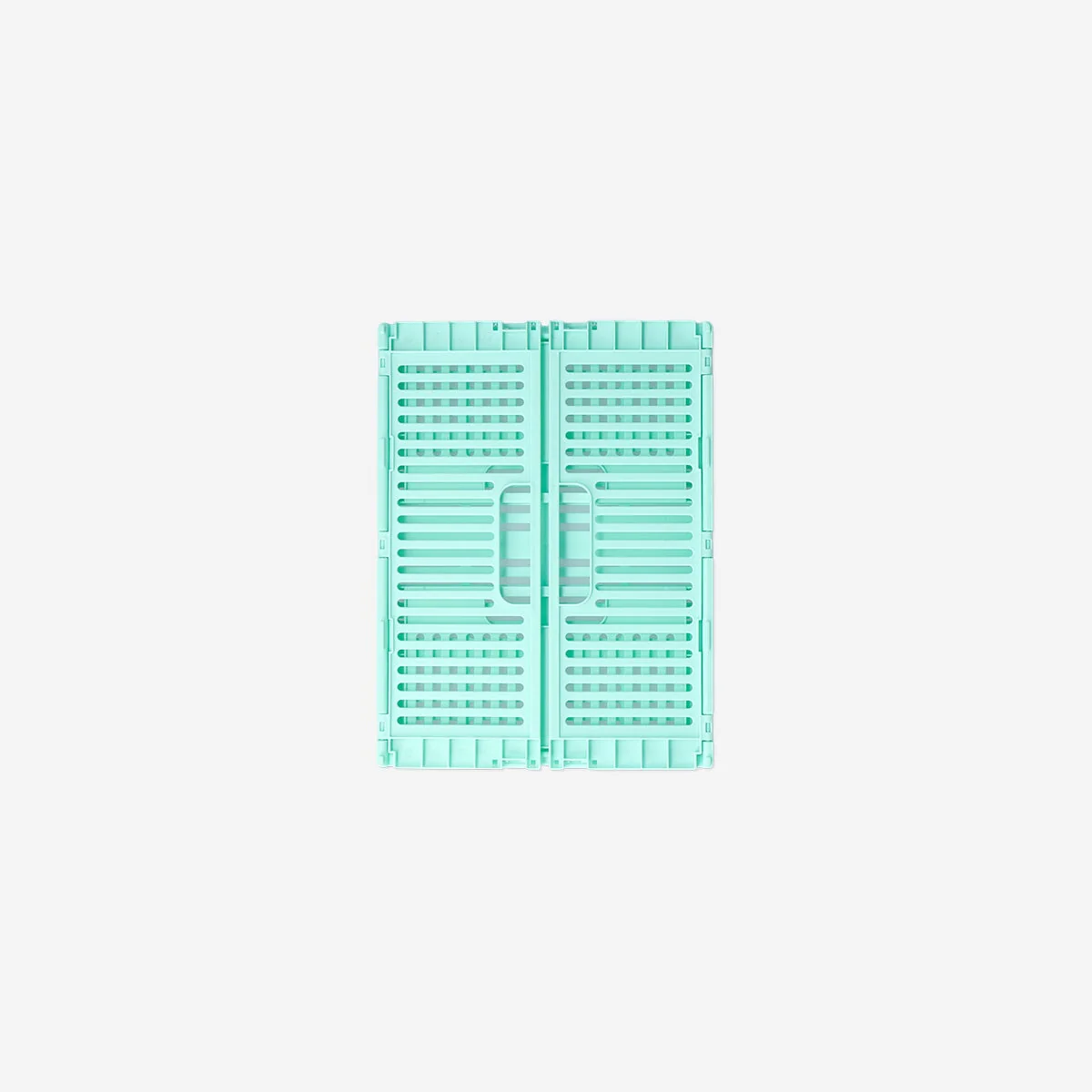 Mint green collapsible storage box - 30 cm - Image 3
