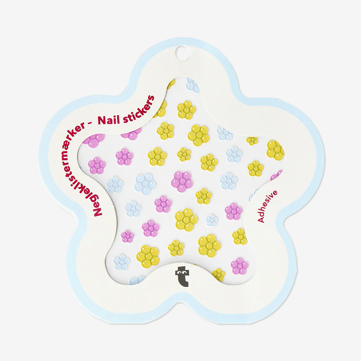 Nail stickers - 3D flowers
