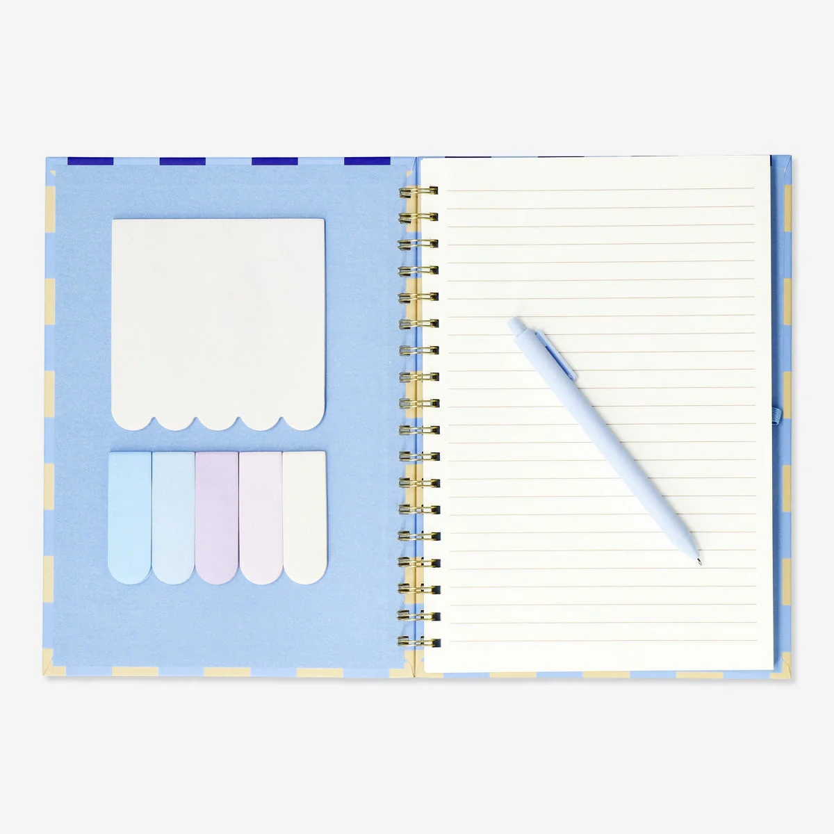 Notebook. With ballpoint pen and sticky memos - Image 2