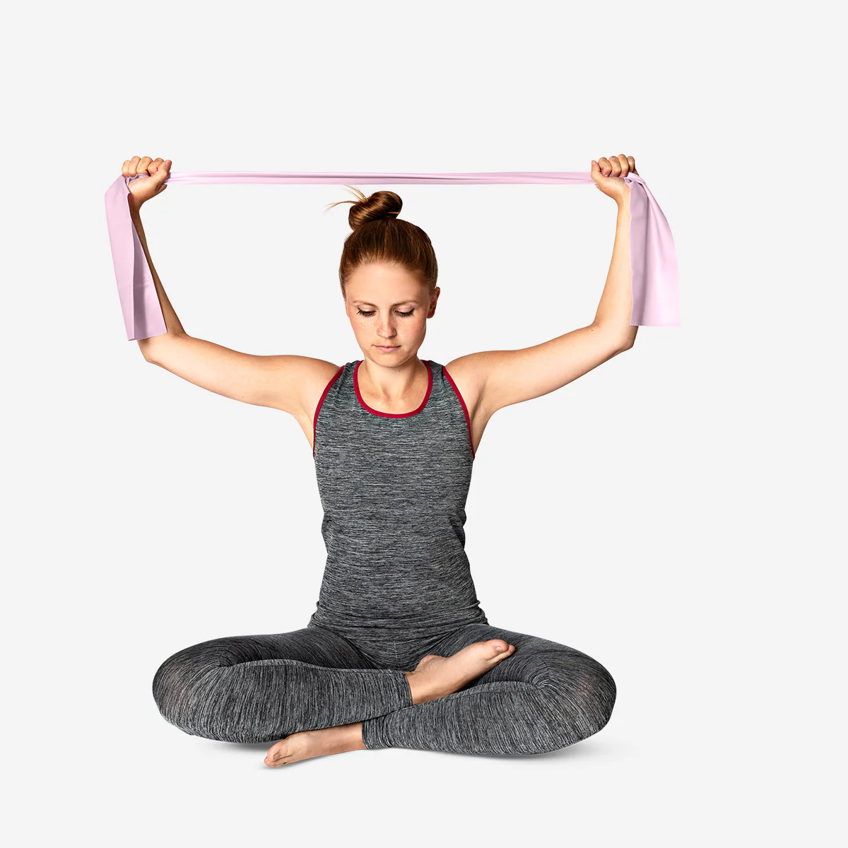 Open exercise bands - Medium, heavy and extra heavy