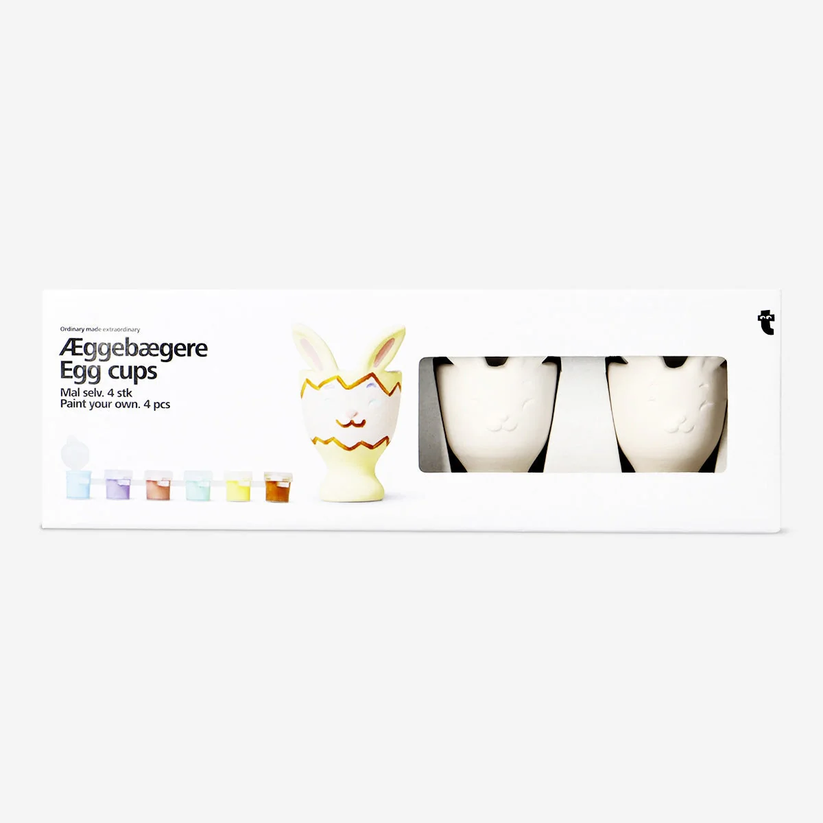 Paint-your-own egg cups. 4 pcs - Image 3