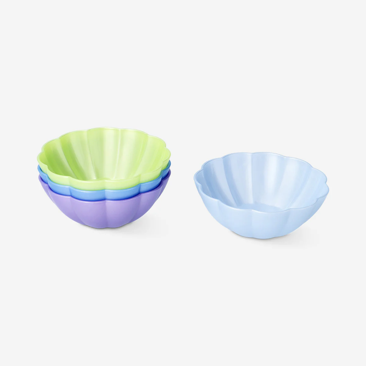 Pearlescent bowls - 4 pcs - Image 3