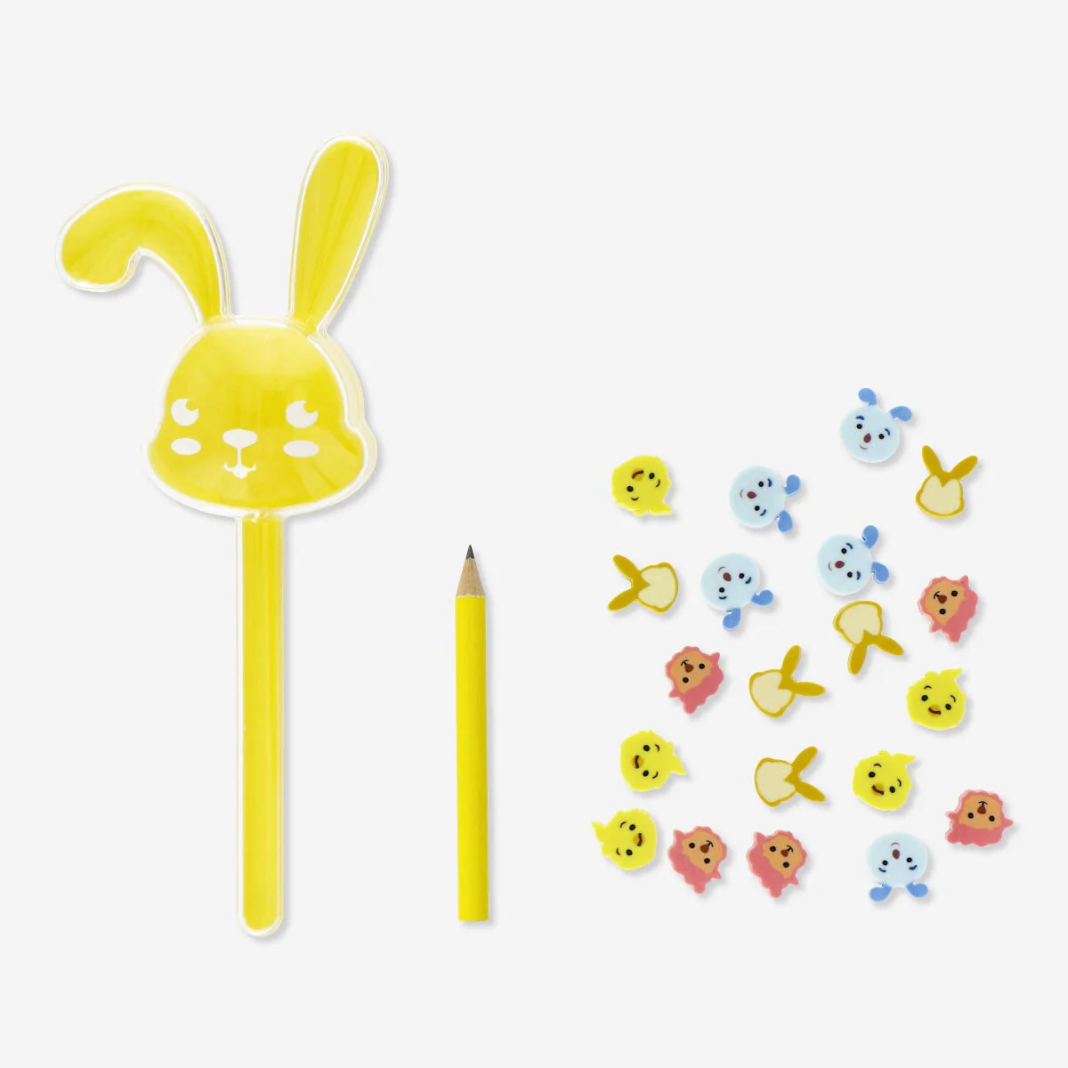 Pencil. With erasers - Image 2