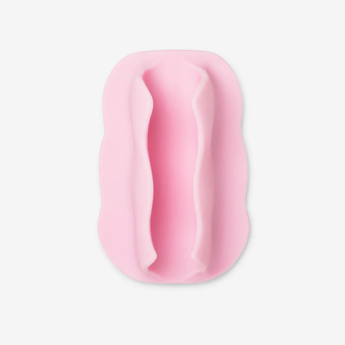 Pink adhesive lip gloss holder for phone - Image 2