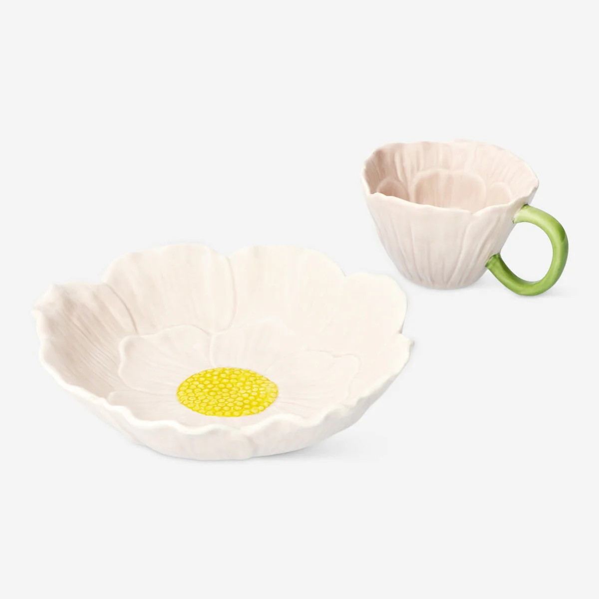 Pink flower mug - 140 ml - Image 3