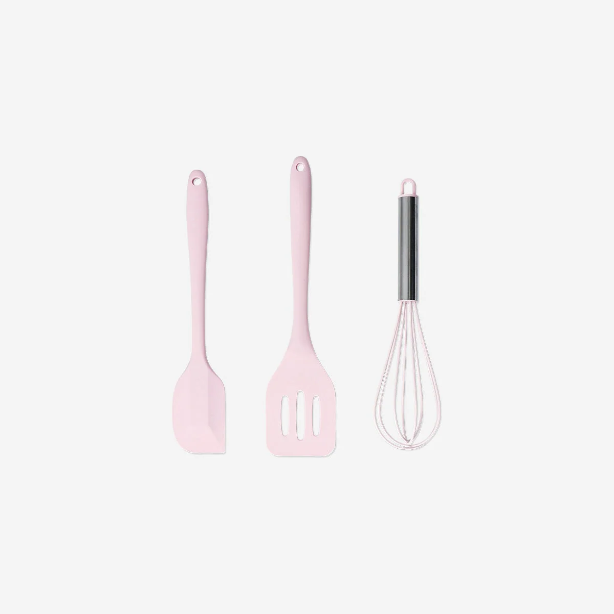 Pink kitchen utensils - 3 pcs - Image 2