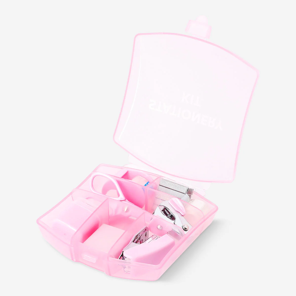 Pink stationery kit