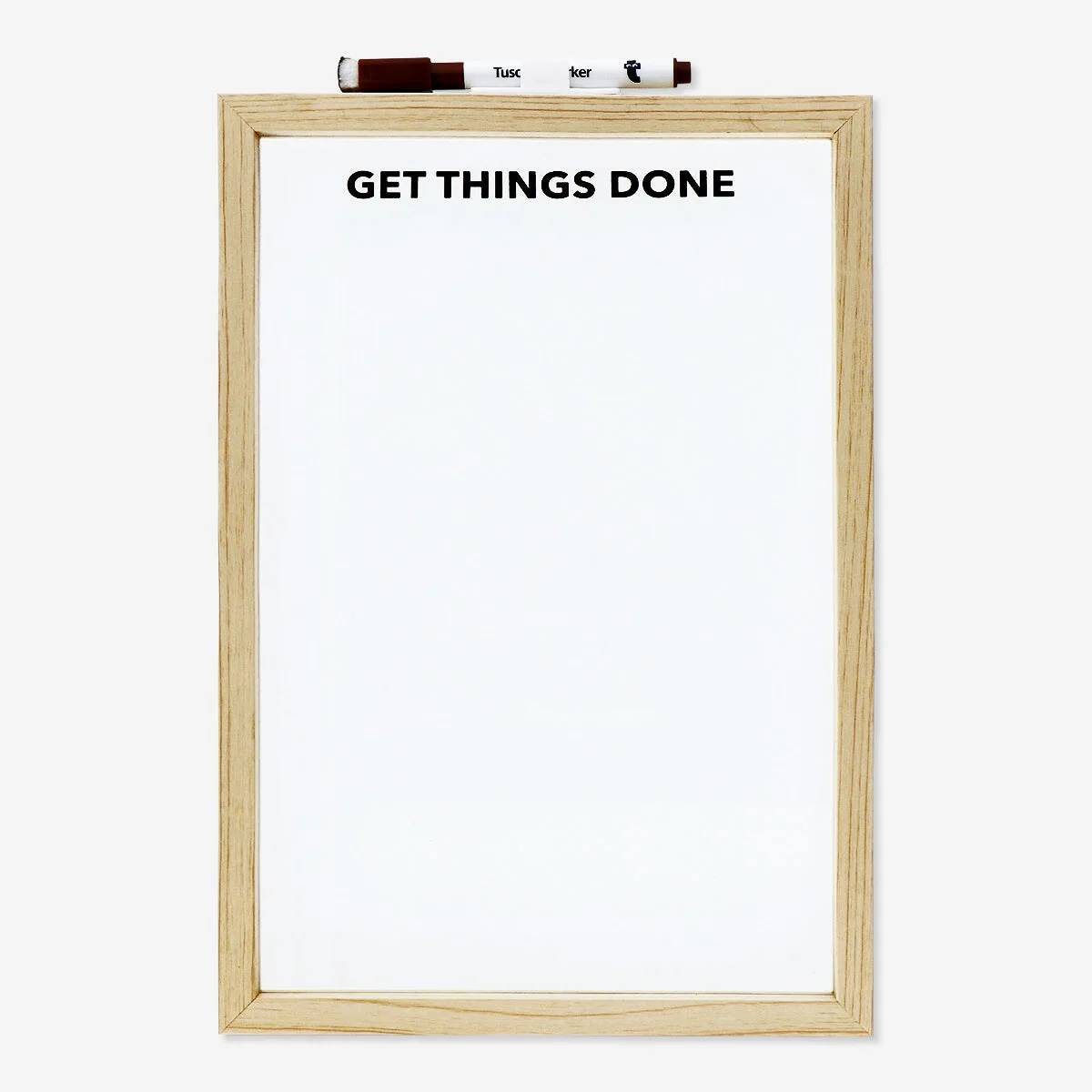 Planner board. With marker