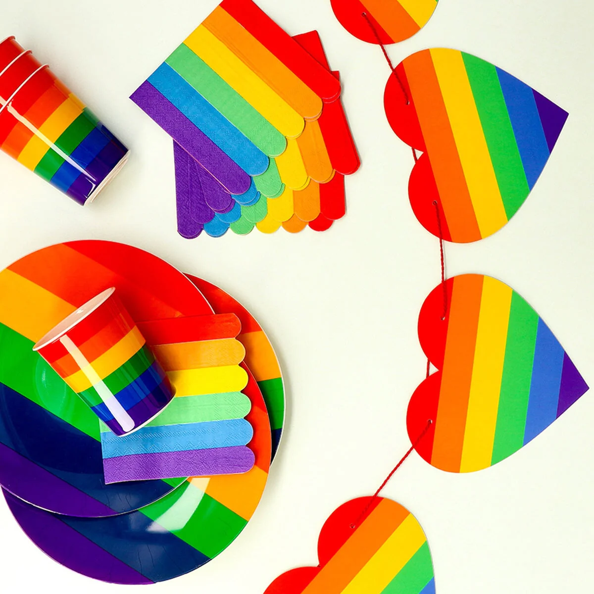 Plastic plates. 4 pcs - Image 3