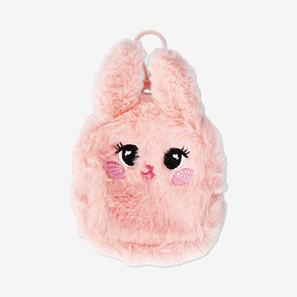 Pink plush bunny stationery kit - Image 3