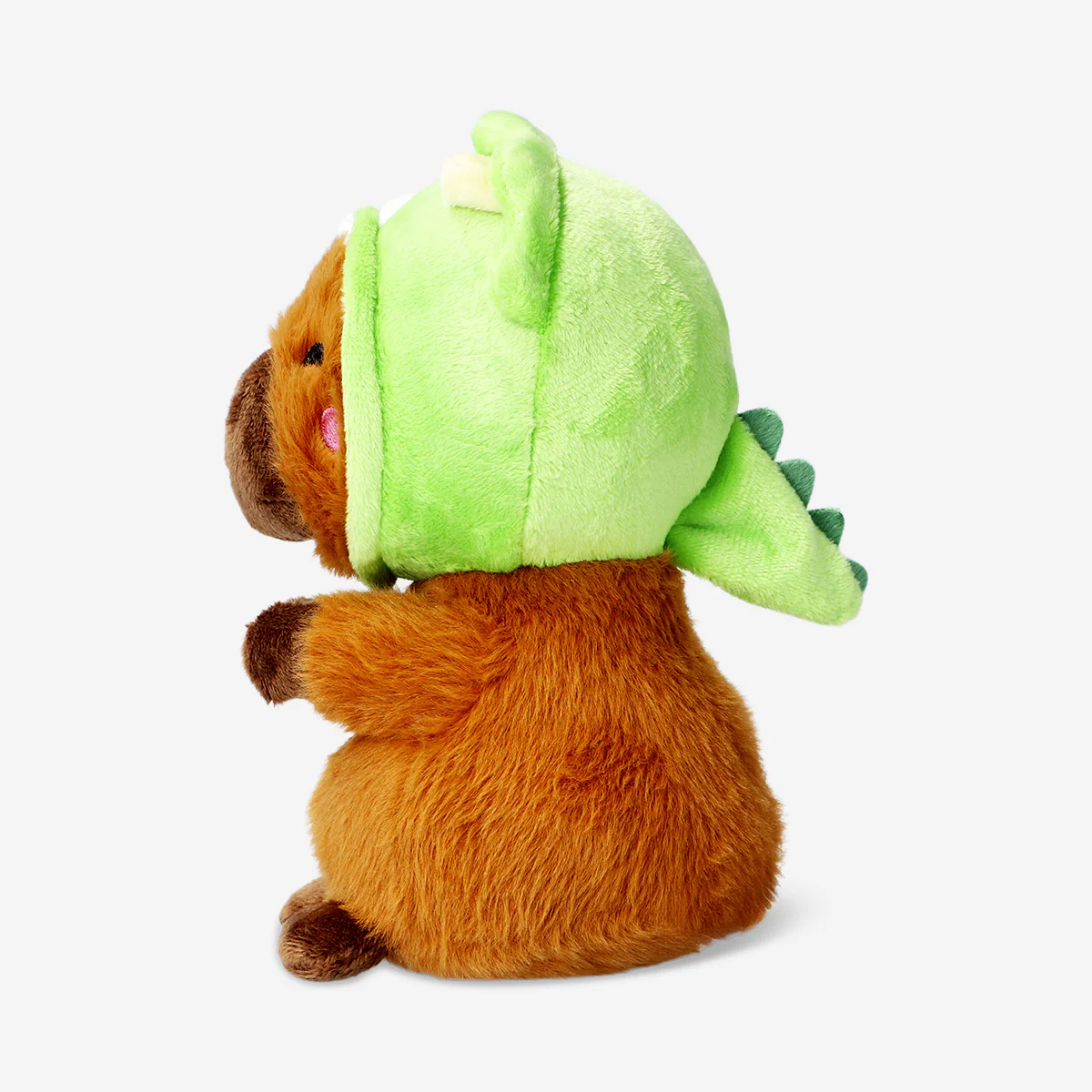 Plush toy - Capybara with Triceratop hat - Image 2