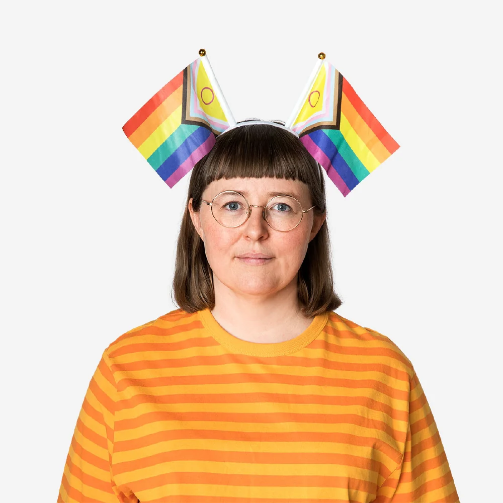 Rainbow flag hairband - For adults