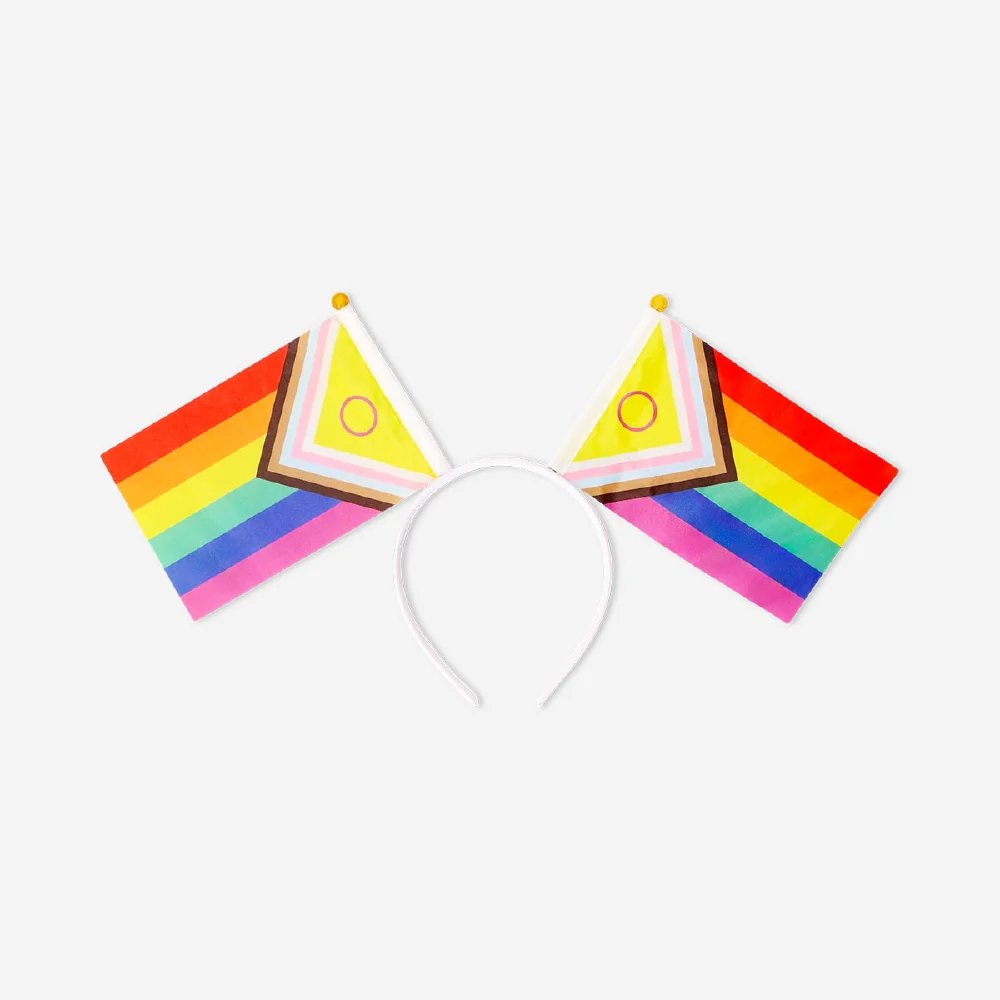 Rainbow flag hairband - For adults - Image 2
