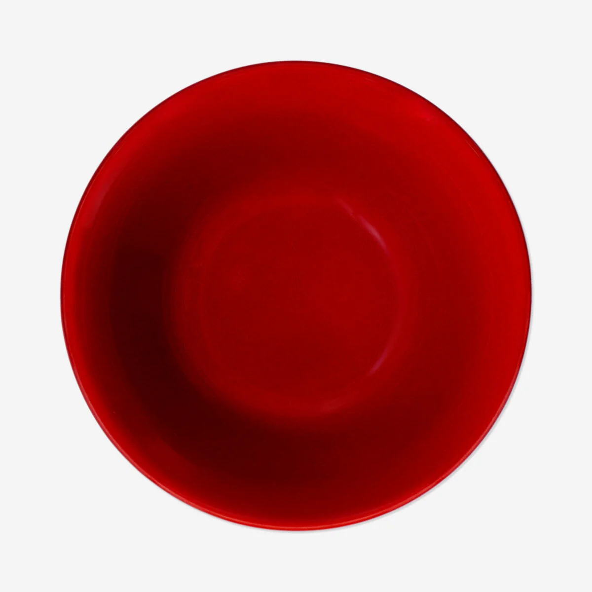 Red bowl with embossed bows - 12 cm - Image 2