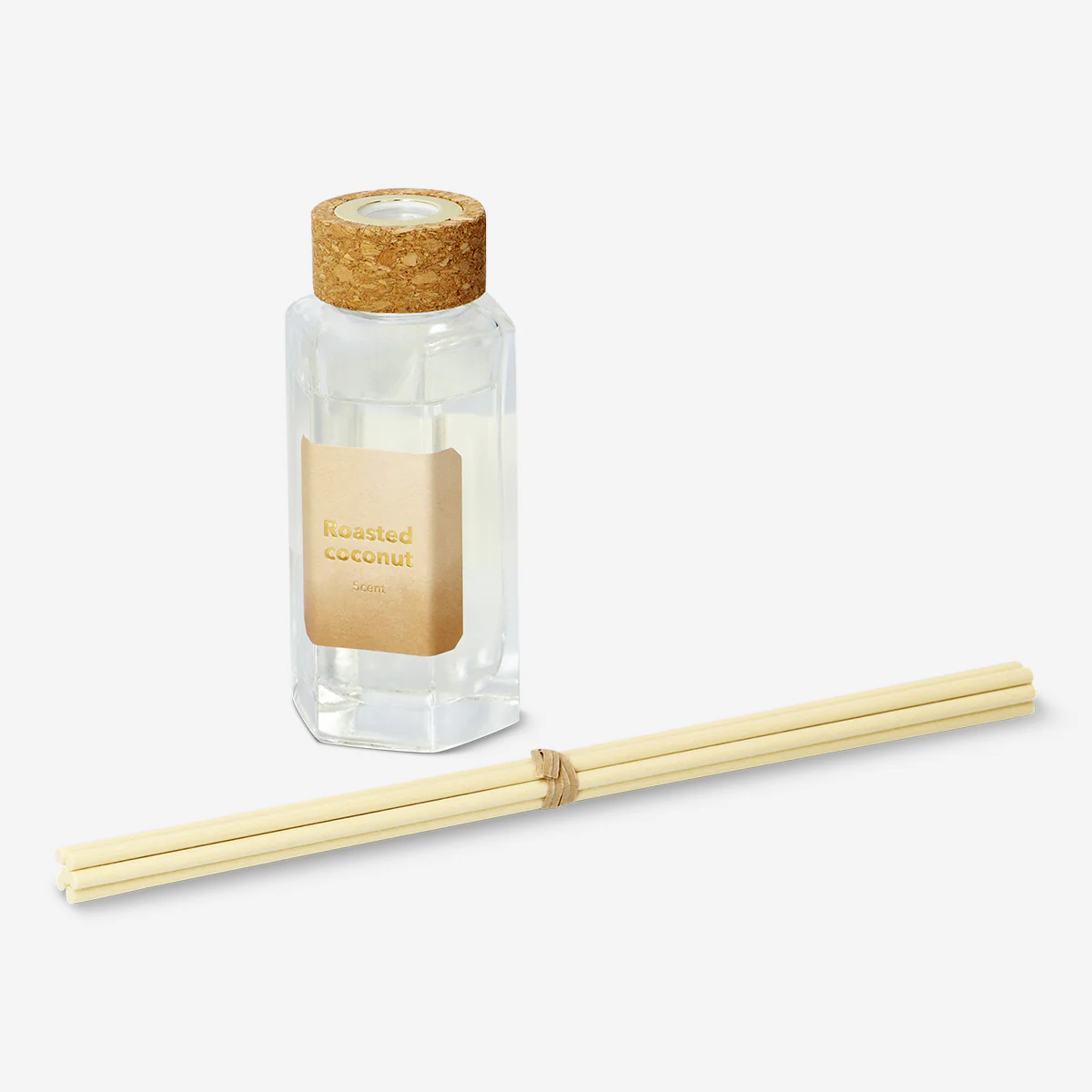 Reed diffuser with roasted coconut fragrance - 100 ml - Image 2