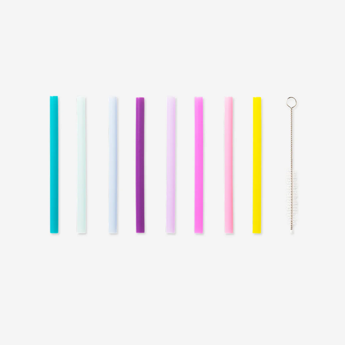 Reusable cocktail straws - 8 pcs