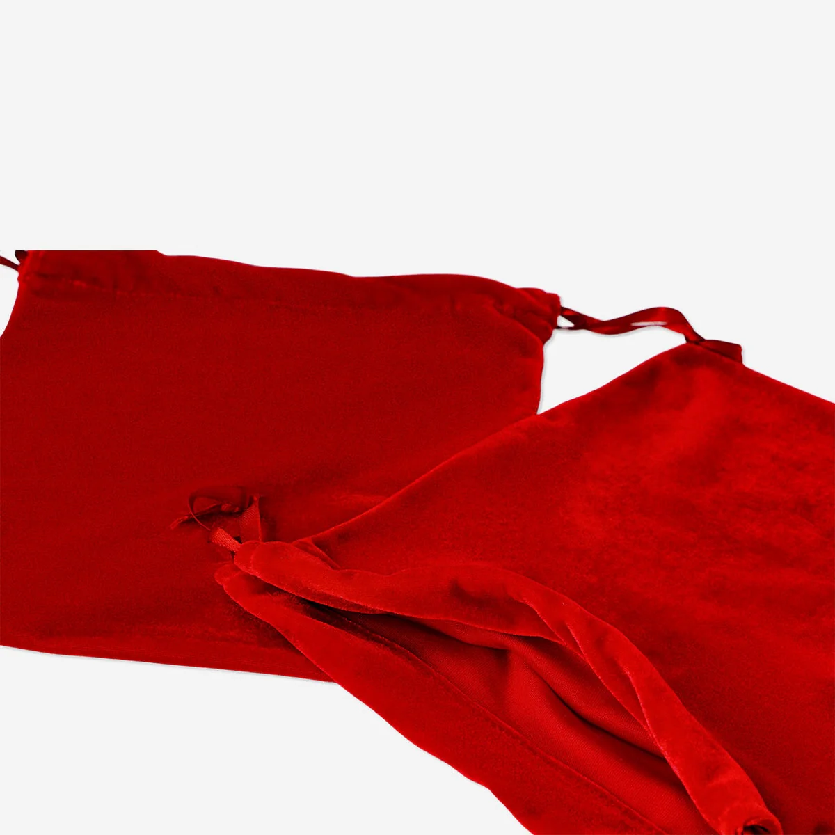 Reusable velvet drawstring gift bags - 2 pcs - Image 3