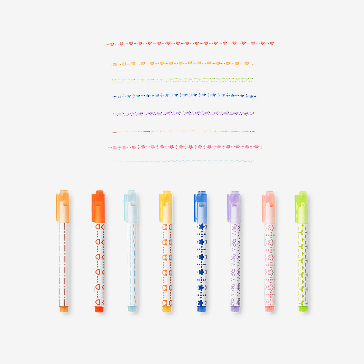 Roller markers - 8 pcs - Image 3