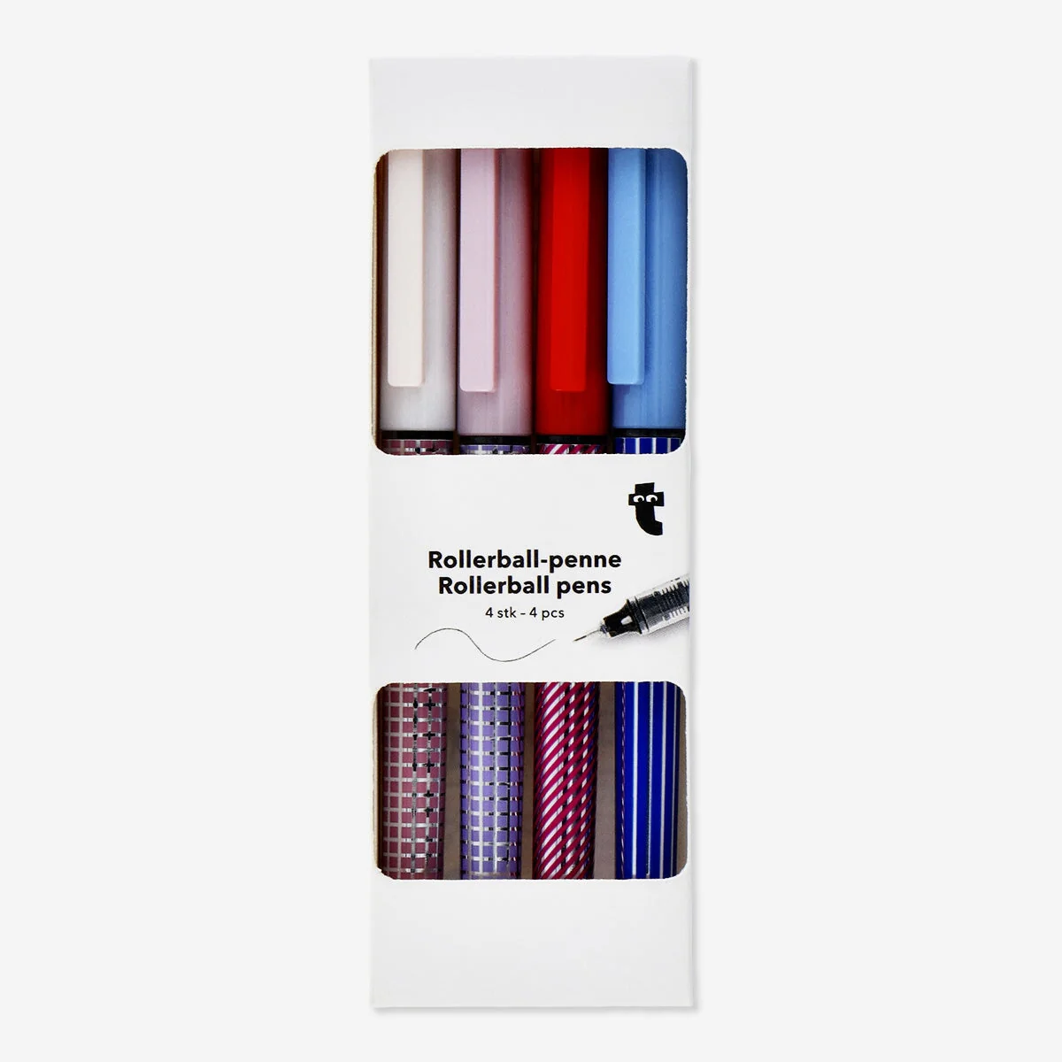 Rollerball pens. 4 pcs