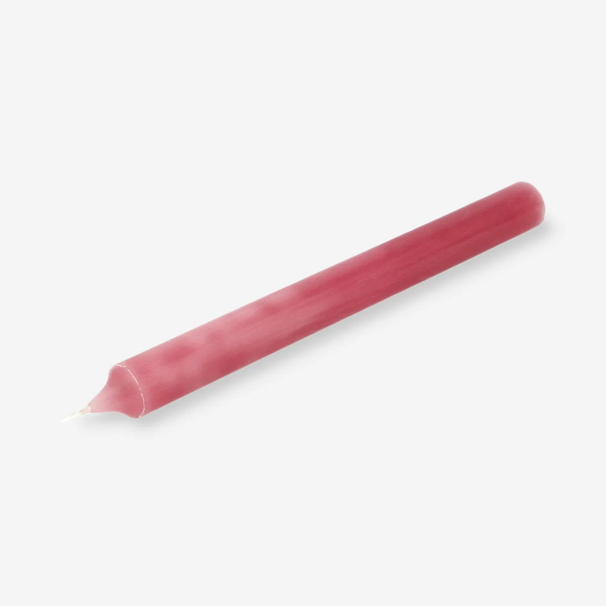 Rose pink dinner candle - 24 cm - Image 2