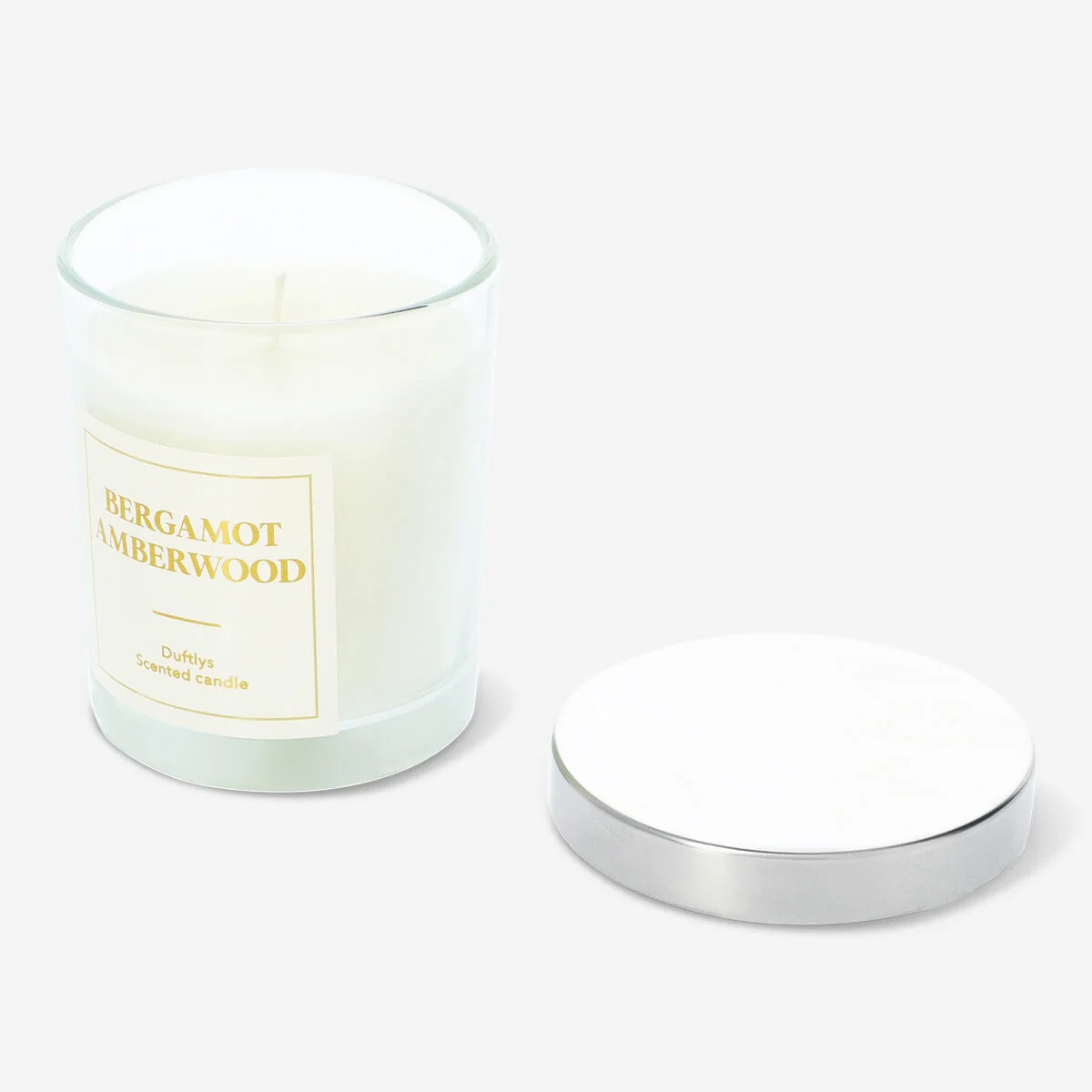 Scented Candle - Bergamot and Wood Fragrance - Image 2