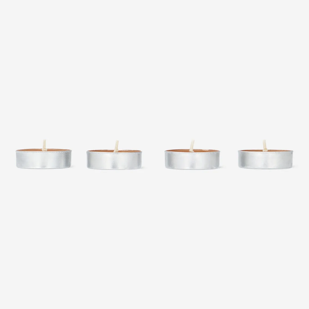 Scented Tealights with Bergamot and Wood Fragrance - 18 pcs - Image 2