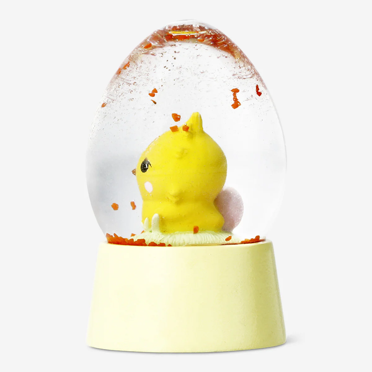 Snow globe with Easter chicken - Image 2